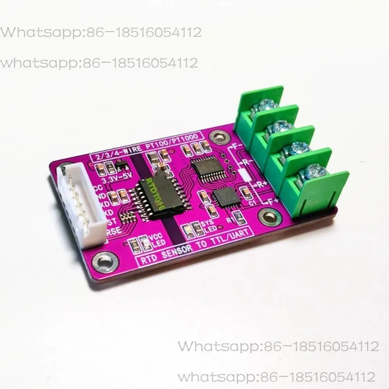 

Isolation Type MAX31865/resistance Temperature Detection Module/TTL Serial Port Sensor/PT100/PT1000