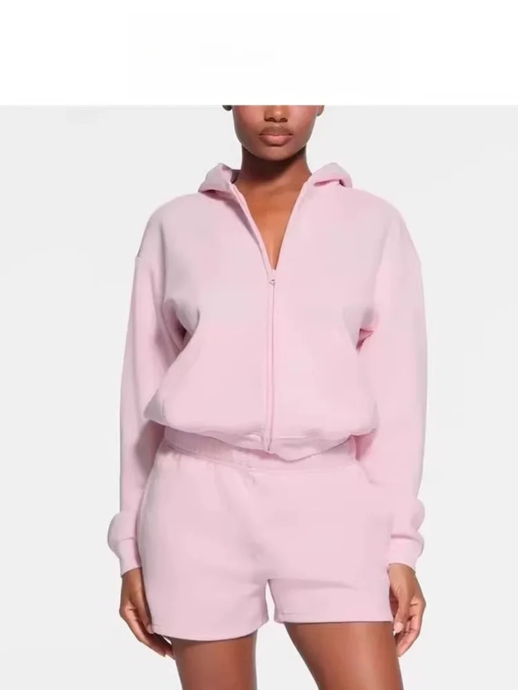 

Классический хлопковый комплект: толстовка и брюки, свободный крой, с капюшоном и карманом-кенгуру, универсальный, теплый, осенний, с длинным рукавом, круглый вырез горловины