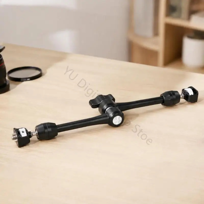 96BA Radfahren Kamera Halterung Unterstützung Action Kamera Halter mit 1/4 zoll-20 Positionierung Schraube für Kamera Käfig – Detail 3
