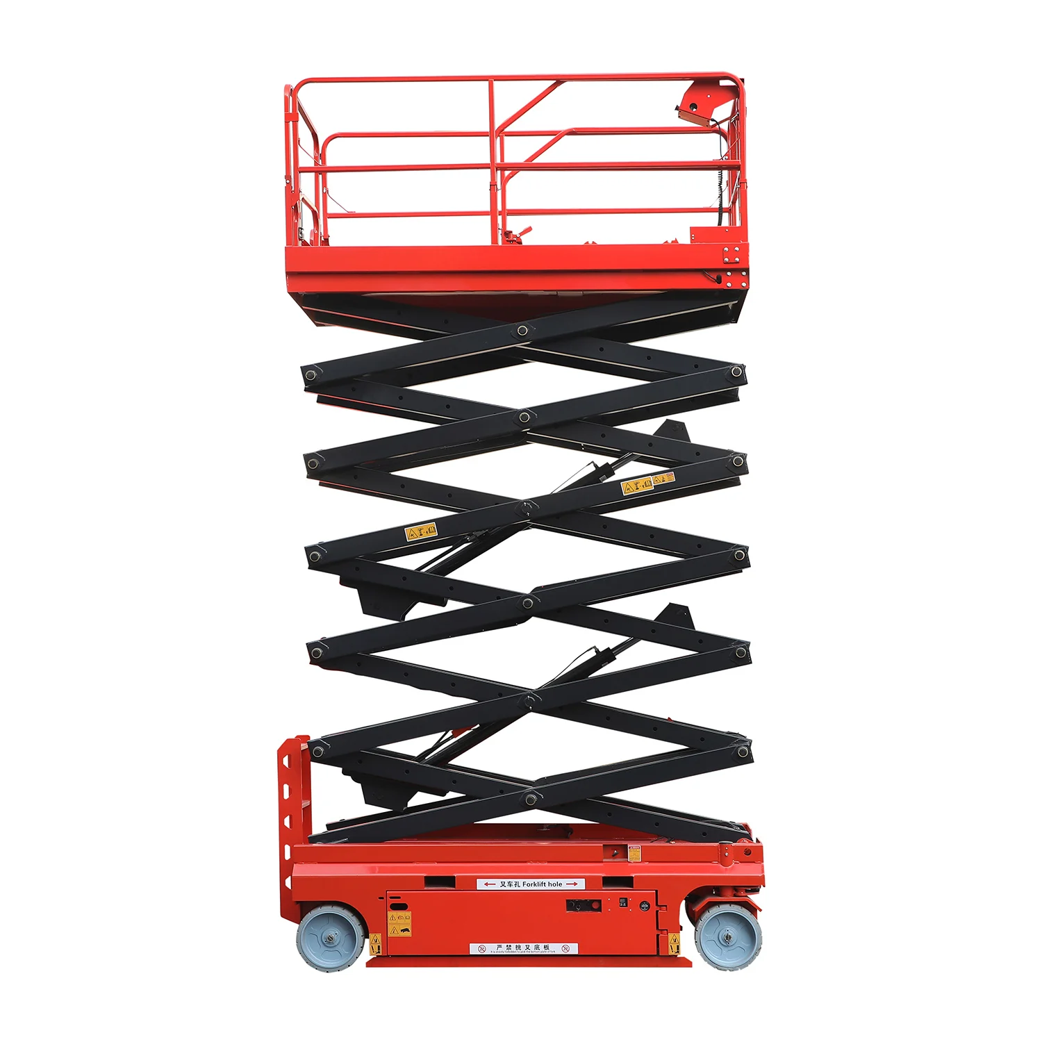 No‑mark Solid Tire Lifting Platform Wheeled Scissor Workbench Protect Indoor Floor From Scratch Damage