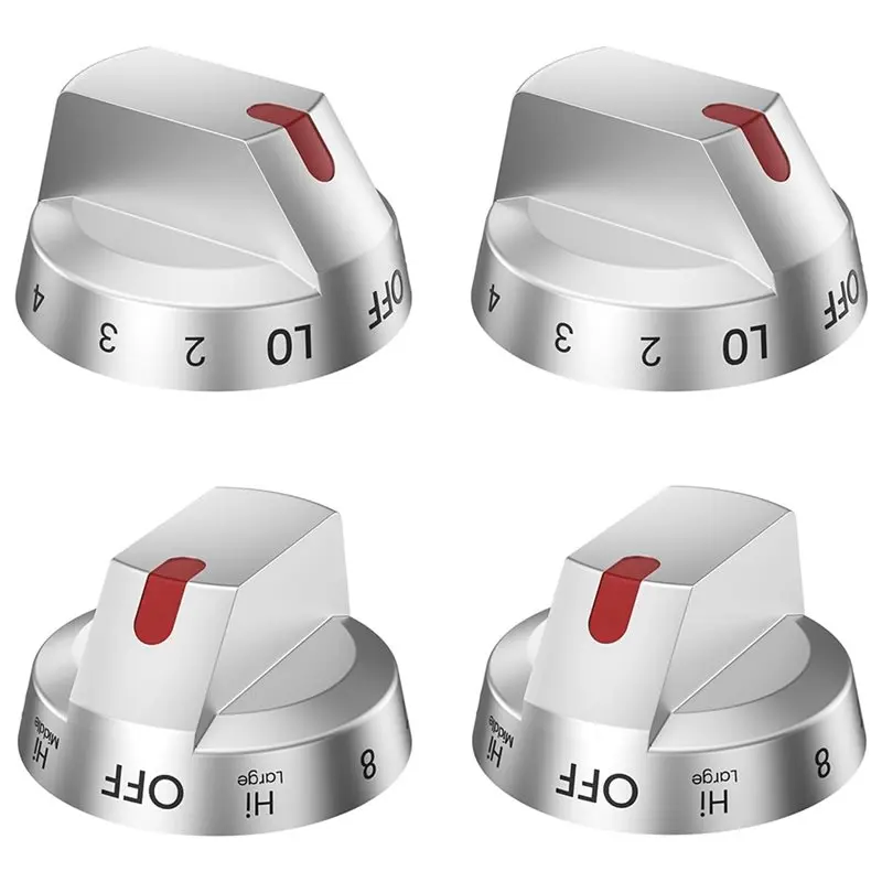 [B25B!】 DG94-03500V/W For Electric Stove Replacement (8PCS),Compatible With Electric Range NE63T8311SS/AA NE63T8111SS Silver