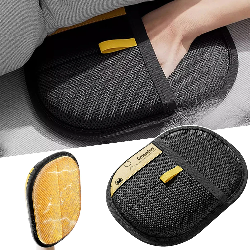 Pet Electrostatic Hair Removal Gloves Dog Cat Hair Removal Brush Gloves Hair Adhesive Gloves Carpet Clothing Hair Cleaning Brush