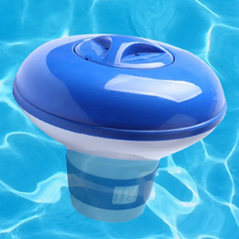 Floating Swimming Pool Chlorine Tablet Automatic Dispenser Outdoor Pool Cleaning