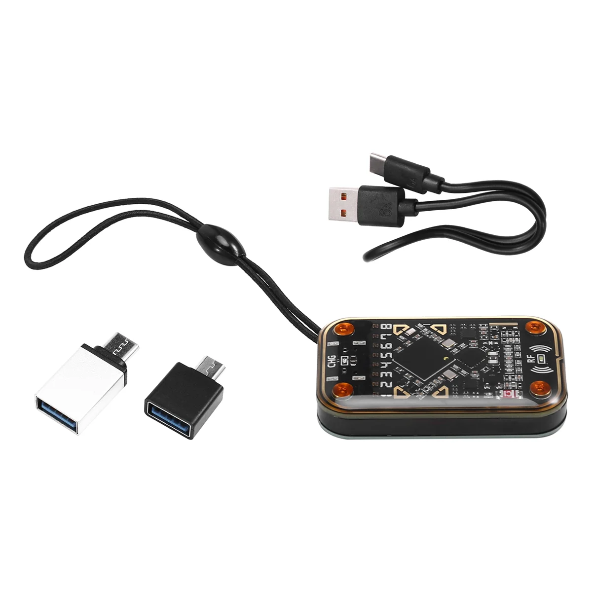 B34B-RFID Smart Chip Reader Smartcard Emulator RFID Emulator Read Writer EM125Khz IC 13.56Mhz Badge Decode Support Clone Card