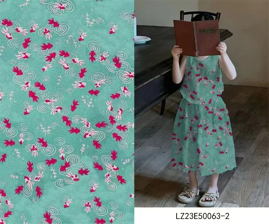 

100% Cotton Fabric High Quality - Natural Soft Material for Summer Clothing, Dress Sewing & DIY Craft Projects, Pre-Washed2026