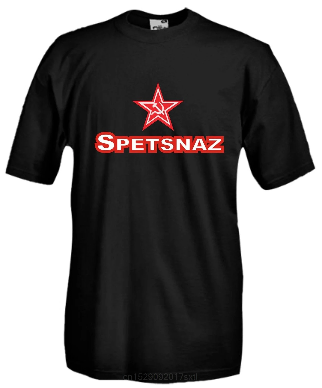 Camiseta para hombre con logo de Spetsnaz J811 Maglietta Forze Speciali Soviet Maglia militare URSS