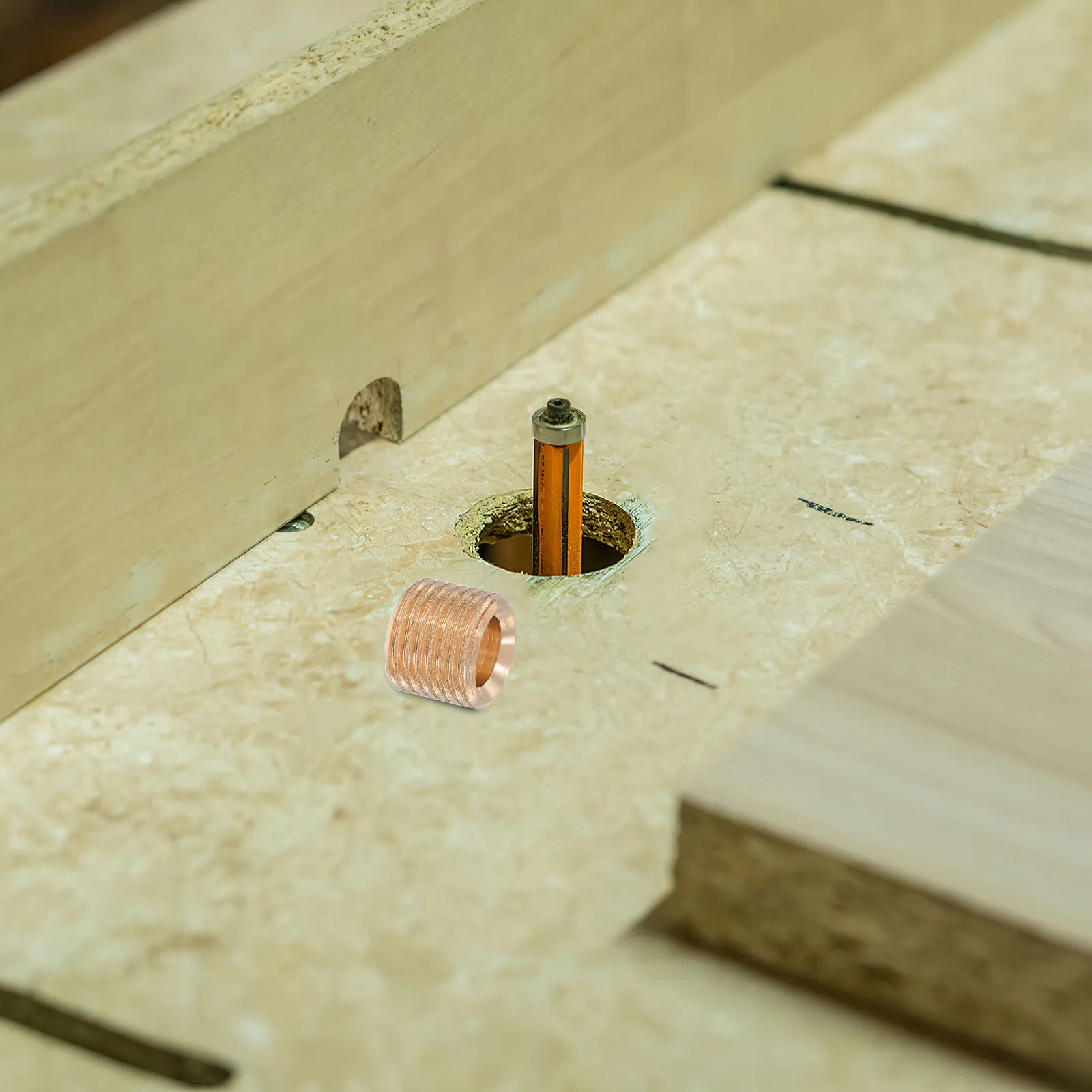 

10Pcs Lighting Fixture Nipple M10 Copper Coupling with Full Threads for Lamp Repair Replacement Vintage Lamp Parts