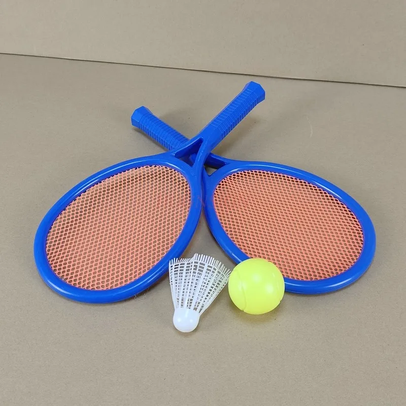 어린이 배드민턴 라켓 아기 테니스 부모 교육 장난감 피트니스 공 남여 8-11 년 플라스틱 2021