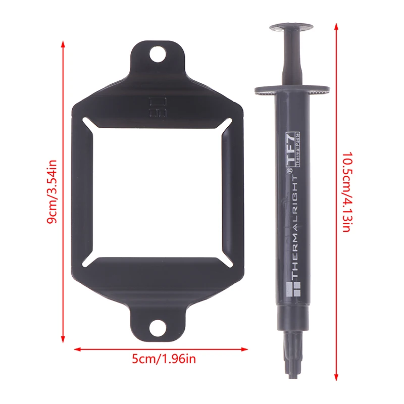 SST-AMD AMD Anti-Drop Bracket CPU Plate SS2 Pressure Buckle Backplate With TF7 Silicone Grease Set For Computer PC Laptop