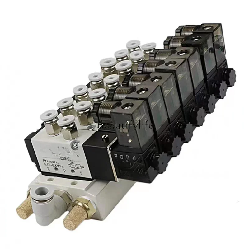 

Solenoid Valve 4v420-15 Ac220v Dc24v Two-Position Five-Port Reversing Valve