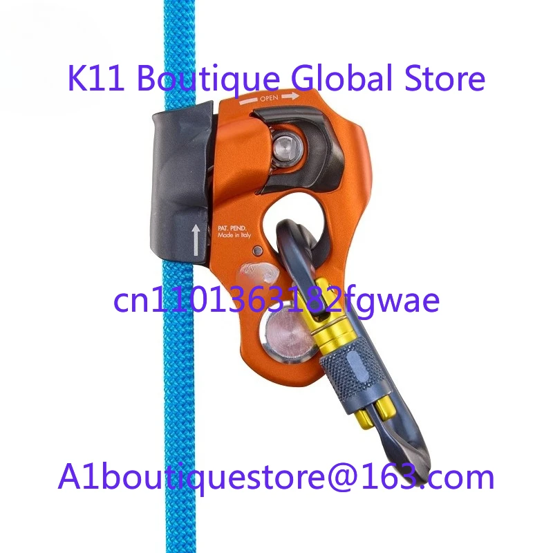 CRIC Handless Hand Lifter Rescue Rope Grabber One-way Pulley OVX SG O Thread Lock