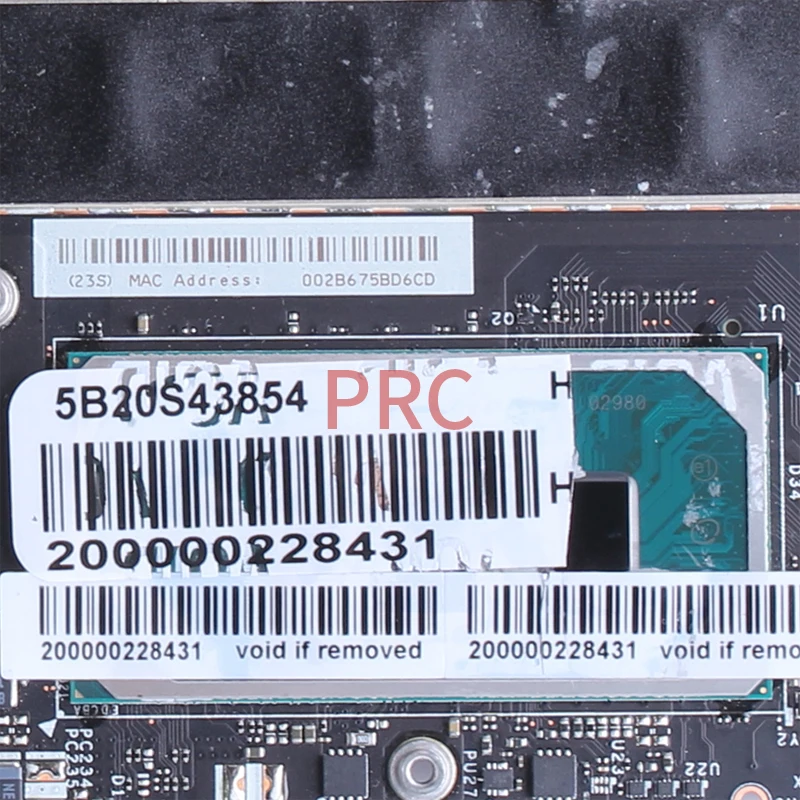 Imagem -03 - Placa-mãe Portátil para Lenovo Yoga C94014iil Nm-c761 5b20s43854 Srg0n I7-1065g7 Mainboard com Ram