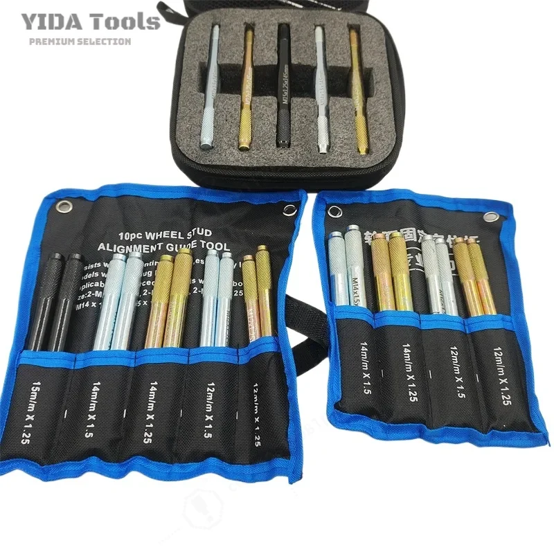 Tire Installation Positioning Rod Wheel Hub Rim Fixing Tool Car Tire Repair Labor Saving Special Tool Set