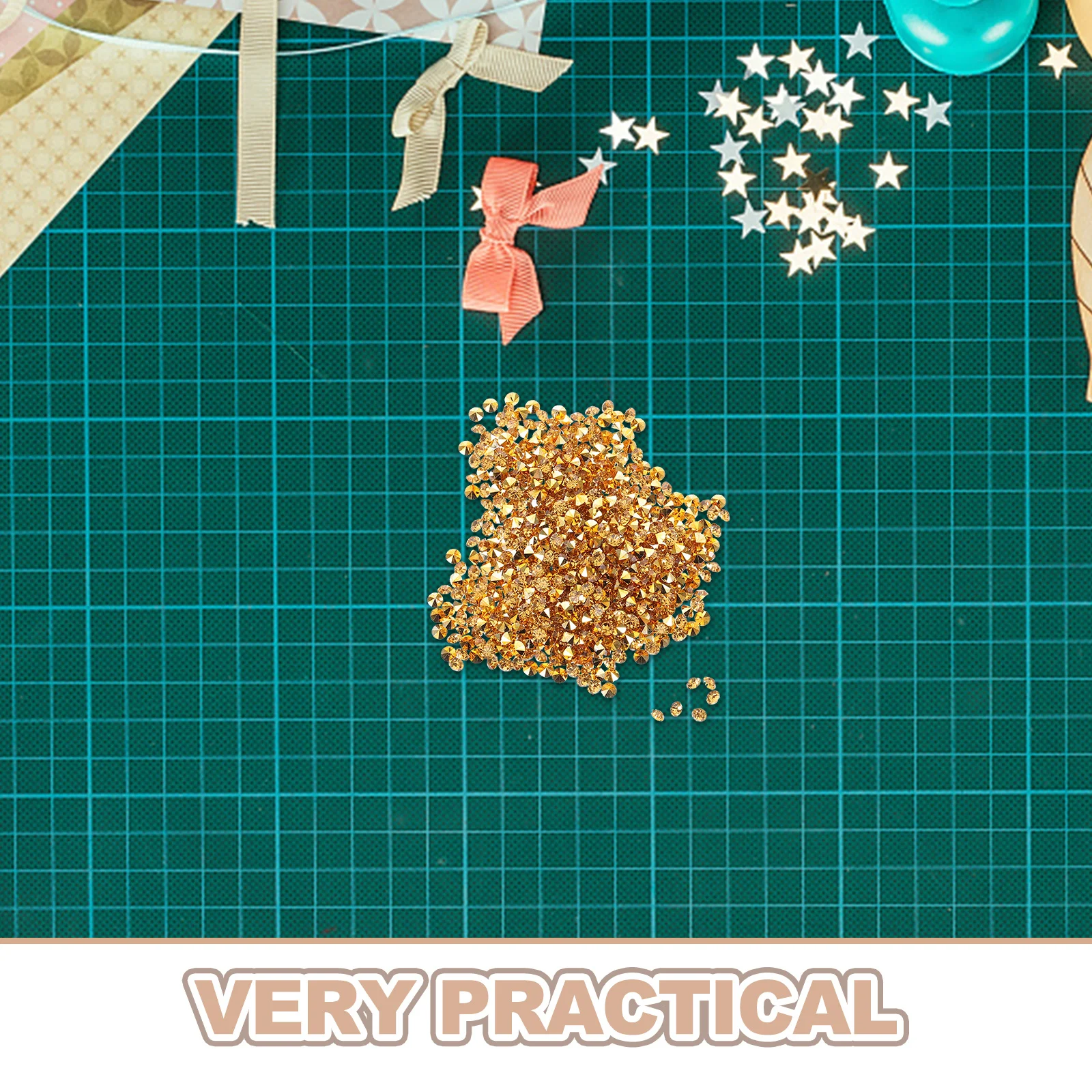 อะคริลิคใสแบบแบน 3 มม. จำนวน 3,000 ชิ้น สำหรับงาน DIY ตกแต่งเล็บ ใบหน้า ดวงตา แก้วน้ำ ขวด และอุปกรณ์งานฝีมือ