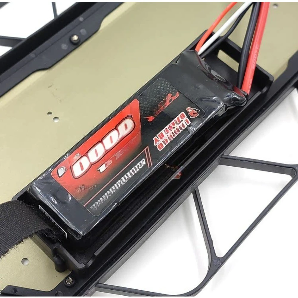 RC Car Upgrade Spare Parts New Widened Battery Holder for LC Racing EMB-T L6254 1/14 custom size Replacement Repair Accessory