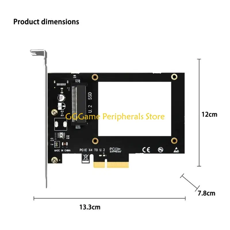 إصدار PCIe U55B المقاوم للصدمات، رابط YOU.2 لمنفذ تخزين NVMe المتسق و