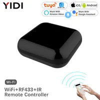 WiFi+RF+IR All-In-One Smart Universal Remote Controller, RF Appliances Tuya Smart Life App Voice Control Alexa Google Home WiFi