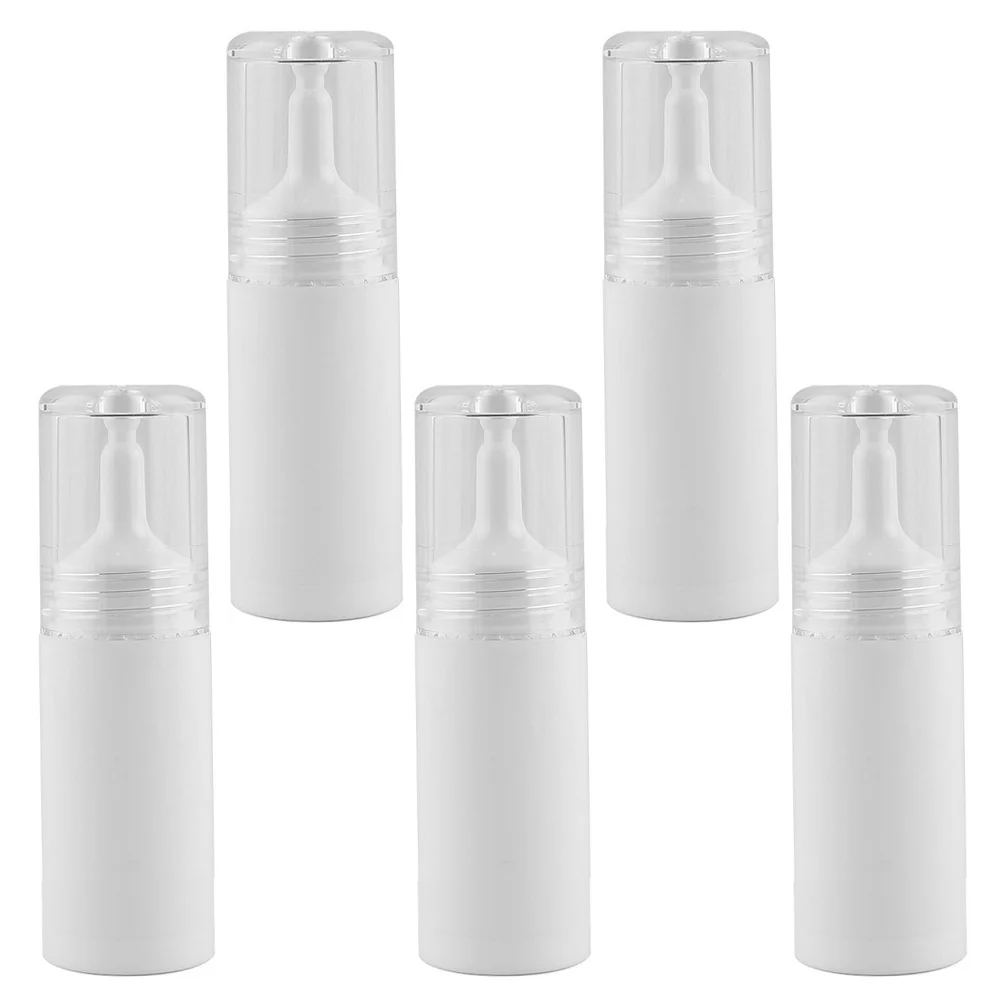 

5pcs Refillable Empty Dropper Bottles Plastic Liquid Bottles Leak-Proof Light-Proof Essence Oil Perfume Storage