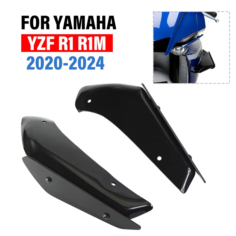 

Motorcycle Downforce Winglets FOR YAMAHA YZF-R1 YZF-R1M YZF R1 R1M 2020-2024 Side Spoiler Aerodynamic Wing Fairing Wind Wing Kit
