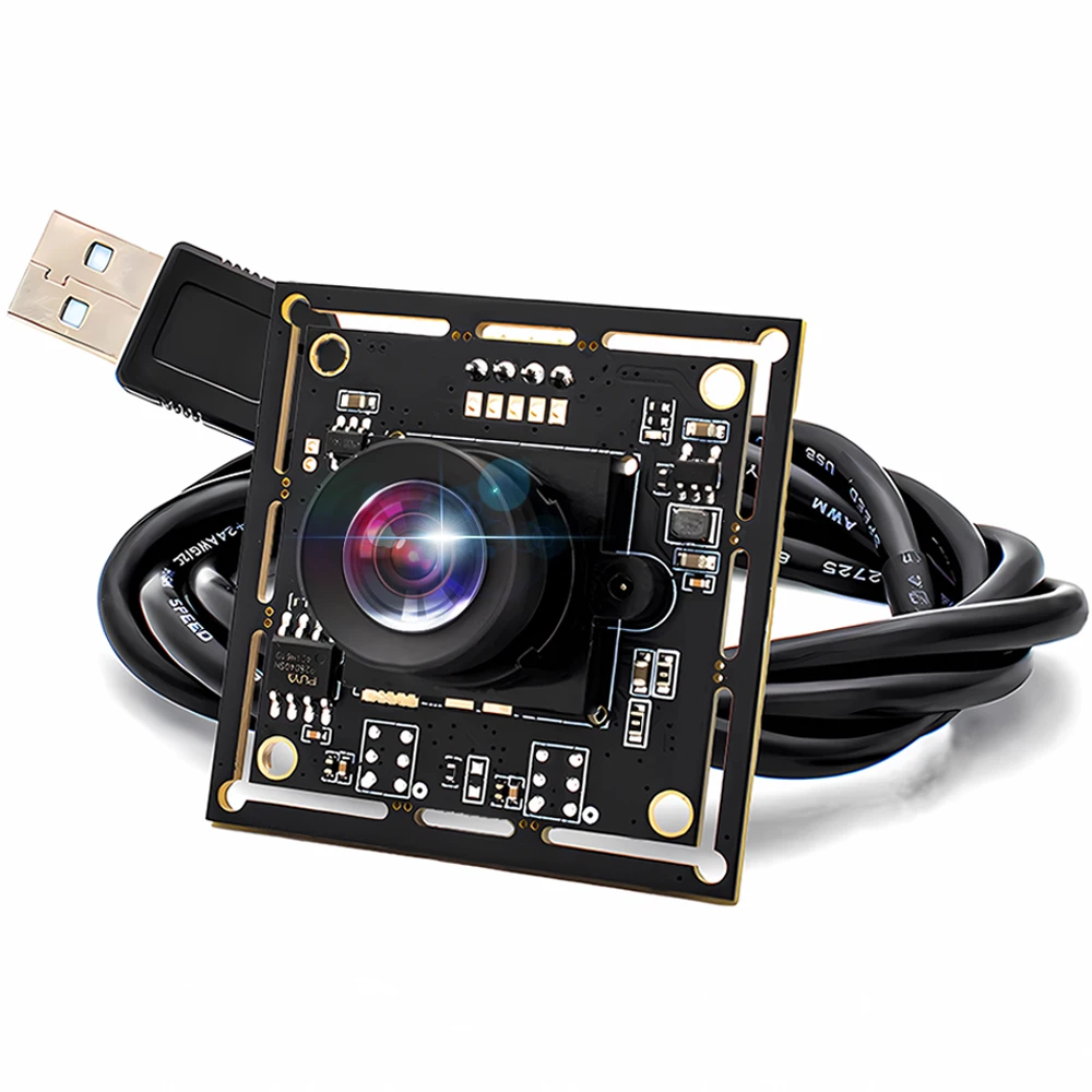 

WGWK 5MP USB Camera Module IMX335 Sensor 2592x1944 30fps USB2.0 Board With No Distortion Lens OTG UVS Compatible Plug And Play