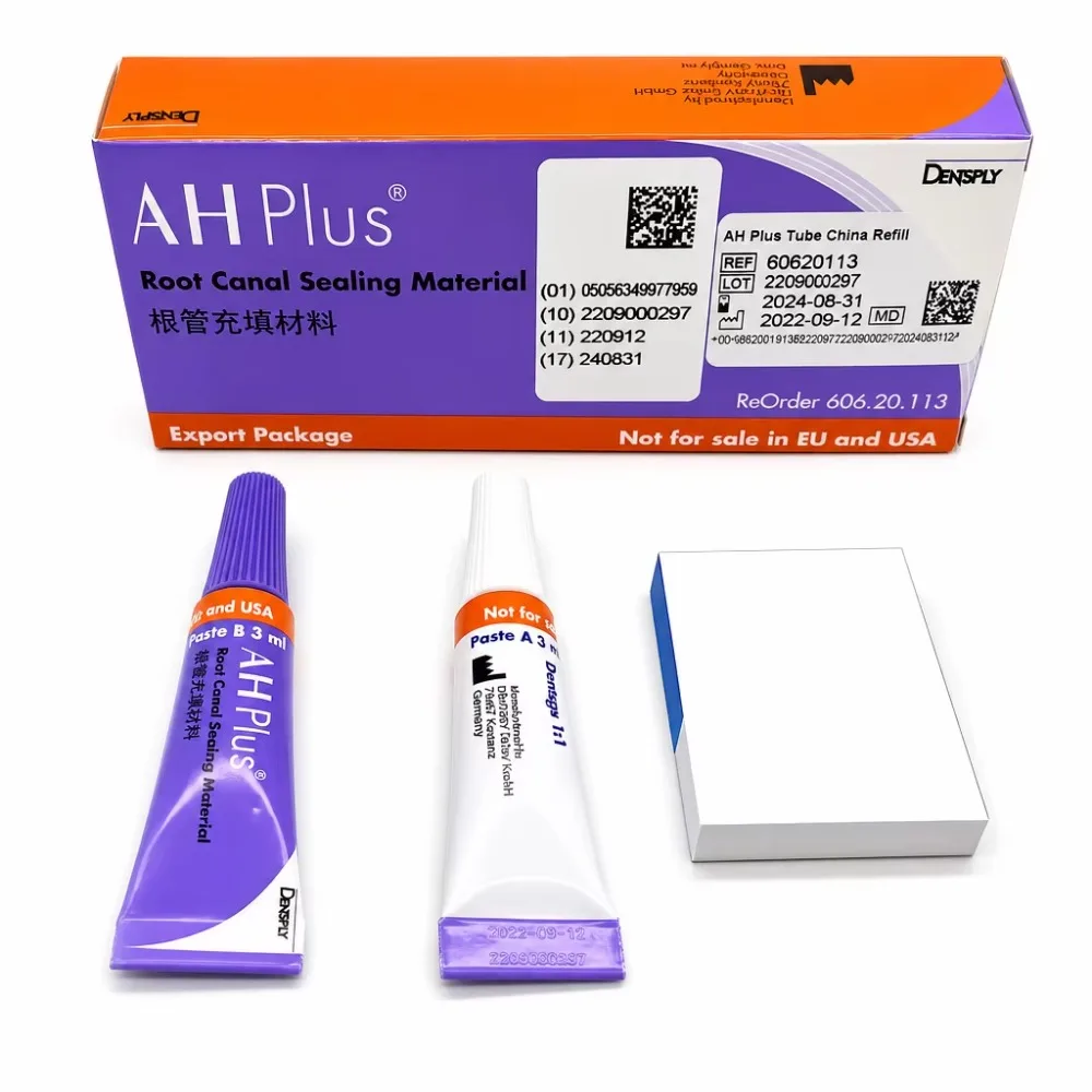 Dental Sealer Paste A+B Dual Paste 3ml Kit for Clinic Lab Supply Use Material Tool Set Dental Endo Filling Material