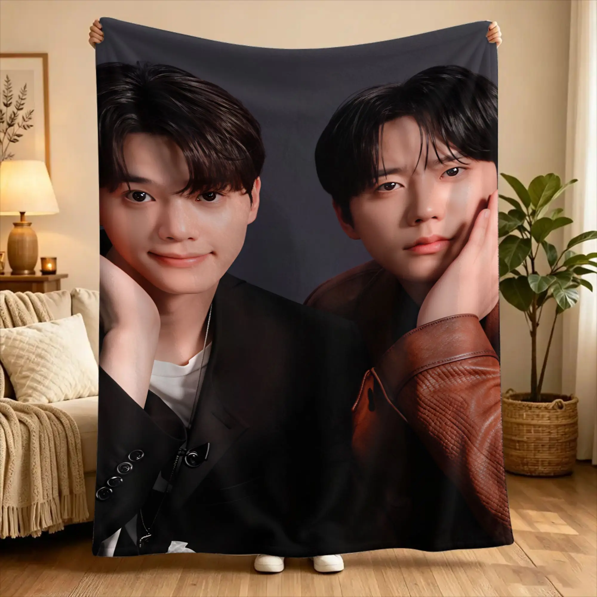 Kdrama Four Hands Two Sonatas Blanket Warm Soft Fluffy Plush Throw Blanket For Bedroom Travel Office Flannel Bedspread Bed Cover