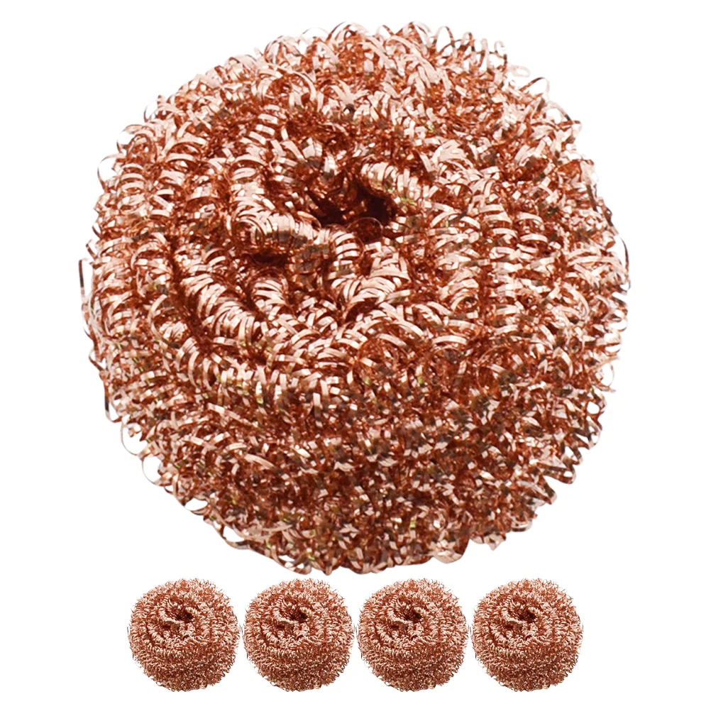 5 Pcs Soldering Tip Cleaner Iron Nozzle Ball Sponge Cleaning Rust Removing Tool Wire