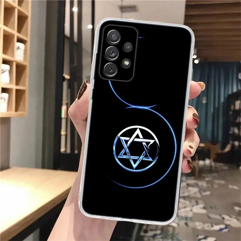 David Jewish Star Symbol Soft Phone Case For Samsung Galaxy A51 A50 A71 A70 A10 A20E A30 A40 A41 A31 A21S A11 A6 A7 A8 A9 Plus 2 image 4