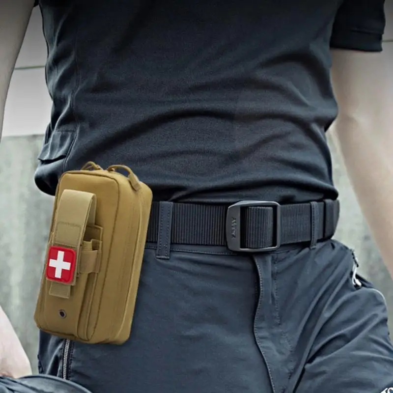 Tactical Medical EDC Pouch Outdoor EMT First Aid Kit Pouch IFAK Trauma Hunting