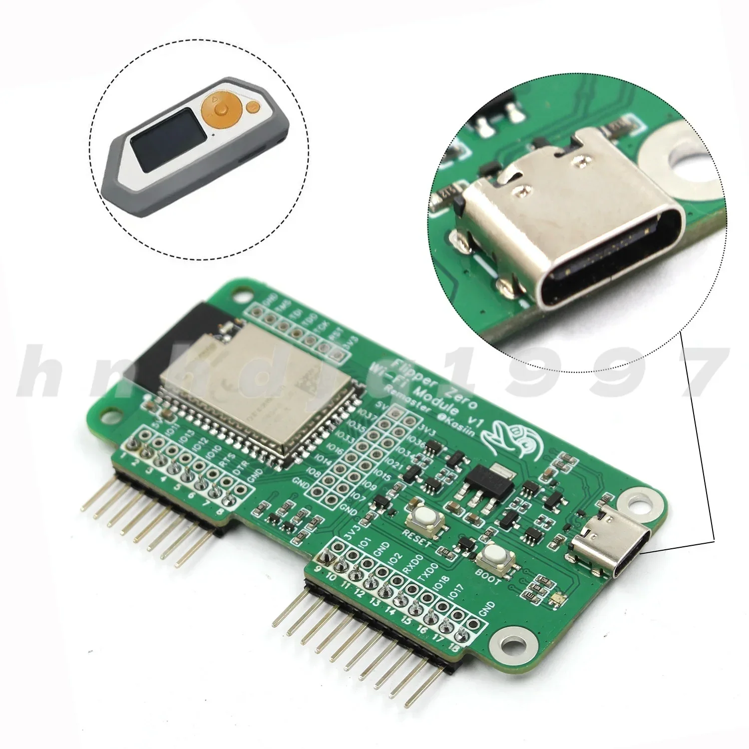 For Flipper Zero Wi-Fi Development Board Nrf24esp32 CC1101 Module ESP8266 Module Flying Squirrel