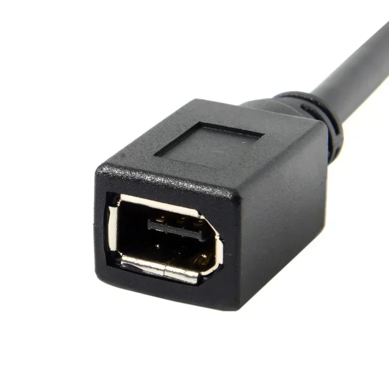 1pcs IEEE1394 firewire 800 9 pinos/6 pinos cabo firewire 800 400 ieee 1394 cabo (9pin 6pin) 2ft IEEE1394B Firewire 9Pin to 9Pin