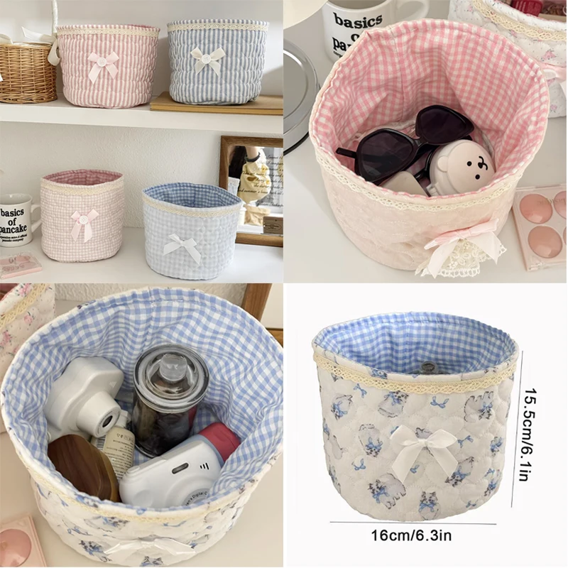 Desktop-Organizer, Aufbewahrungskorb, Babywindel, Spielzeug, Organisationstasche, Heimdekoration, Mehrzweck-Aufbewahrungskorb, niedlicher quadratischer Rahmen