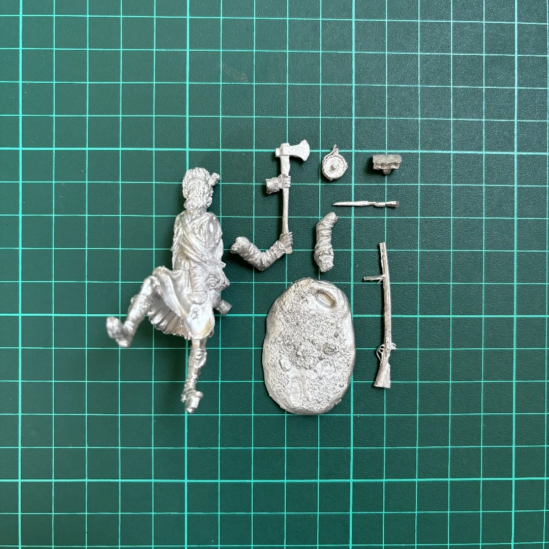 Figurine en résine non peinte, kit de modèle, Royal Highlander "Black Guard", non assemblé et non peint, GK, 1207R, 54mm