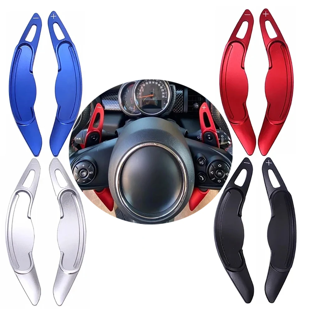 Paddle Shifter Extensions For MINI Cooper F54 F55 F56 F57 F60 Clubman Countryman Car Aluminum Steering Wheel Rear Shift Paddle
