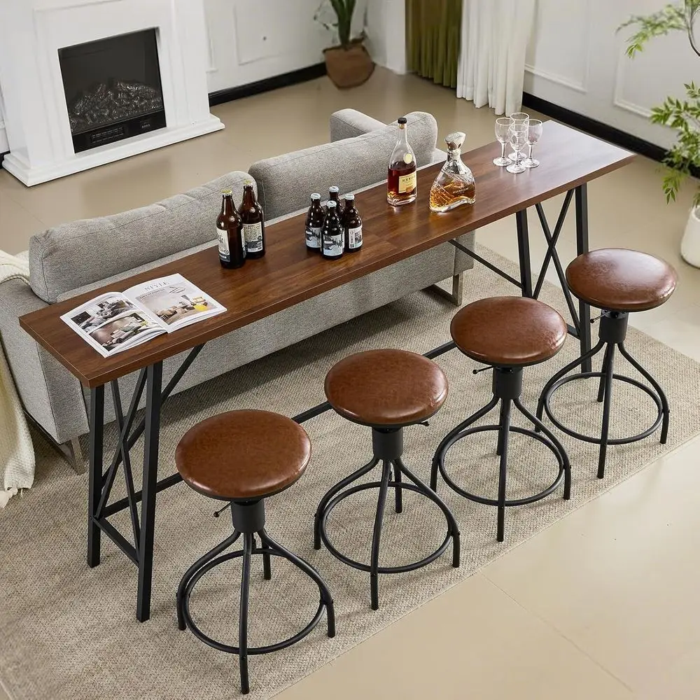 Elegant 84 Wooden &… - image