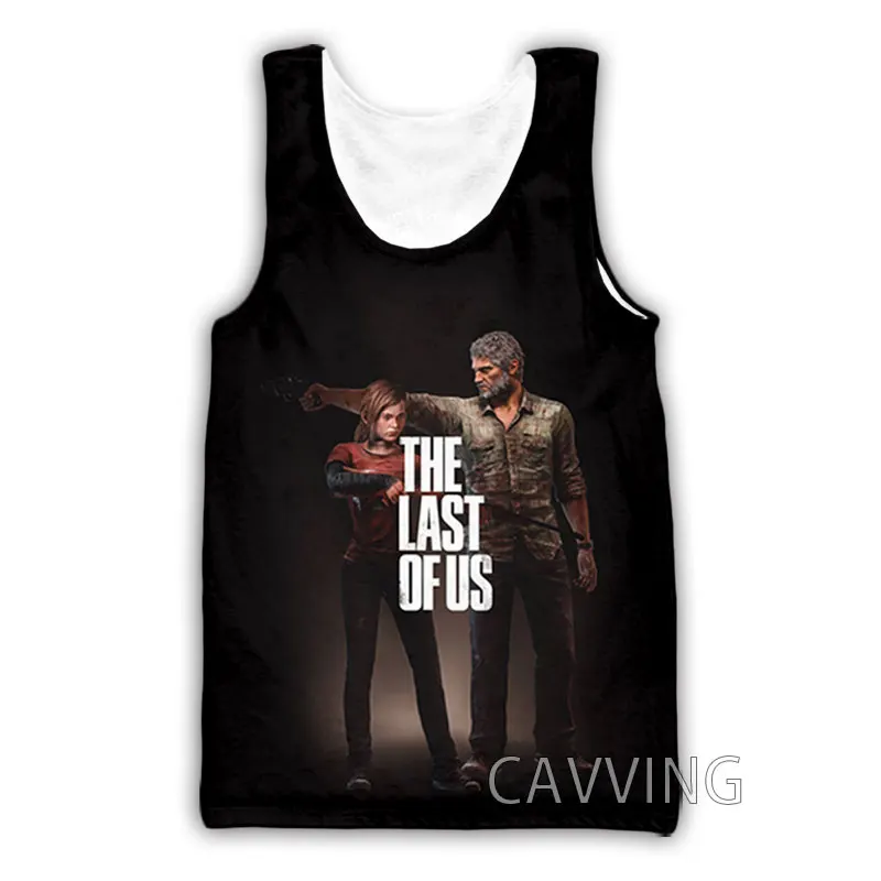 CAVVING 3D Printed The Last Of Us Tank Tops Harajuku Vest Summer Undershirt Shirts Streetwear for Men/women