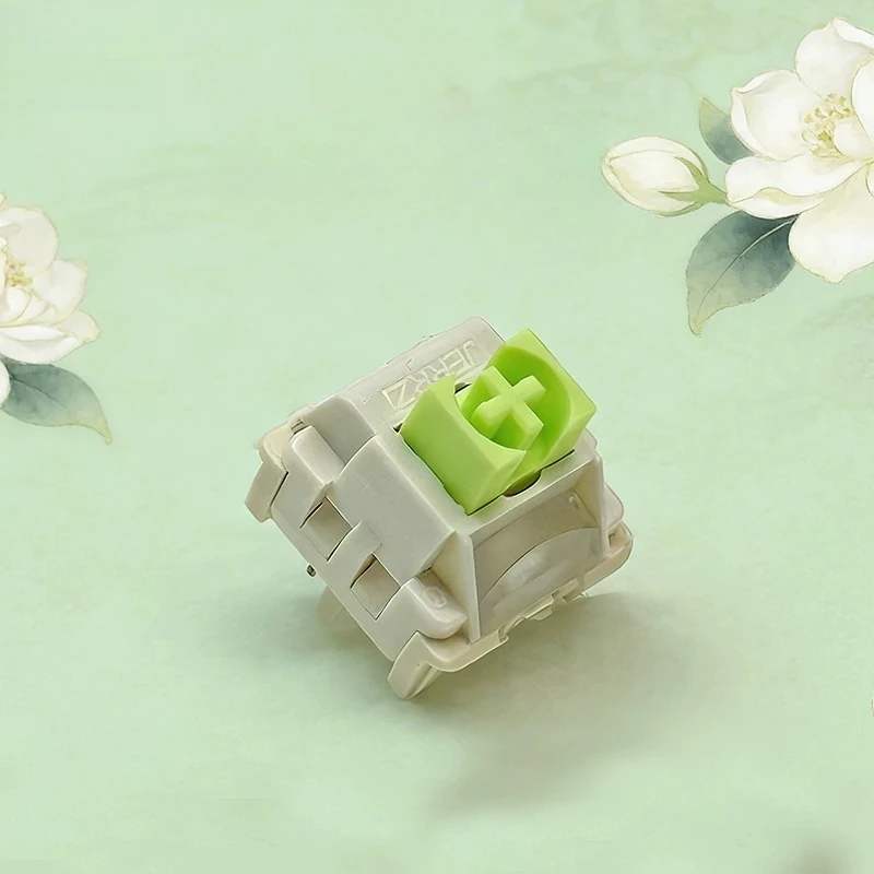Jasmine Switch Customized Linear Switch Hot Swappable 5-pin 45g Trigger Ergonomic E-sports Game Mechanical Keyboard Accessories