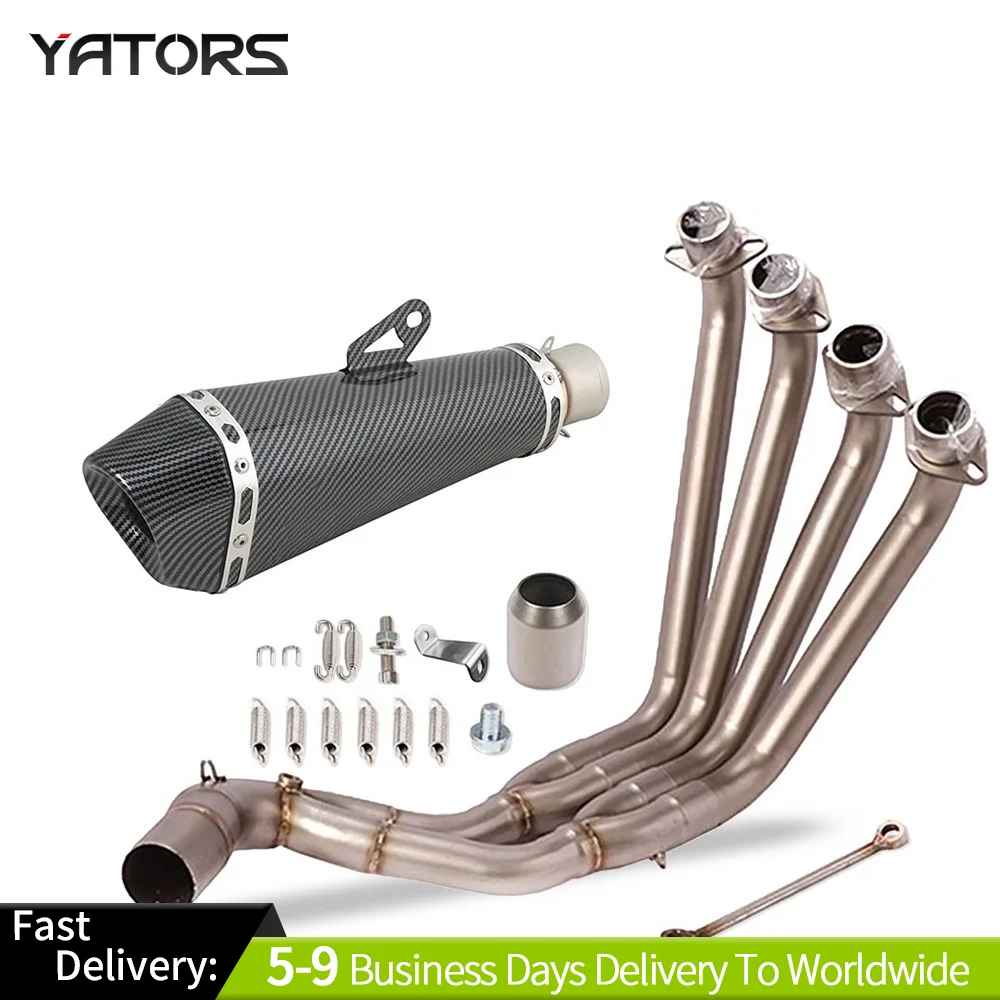 

Exhausts Pipes For Honda CB650F CB650R CBR650R/F 2014-2023 Exhaust System Header Pipe Muffler