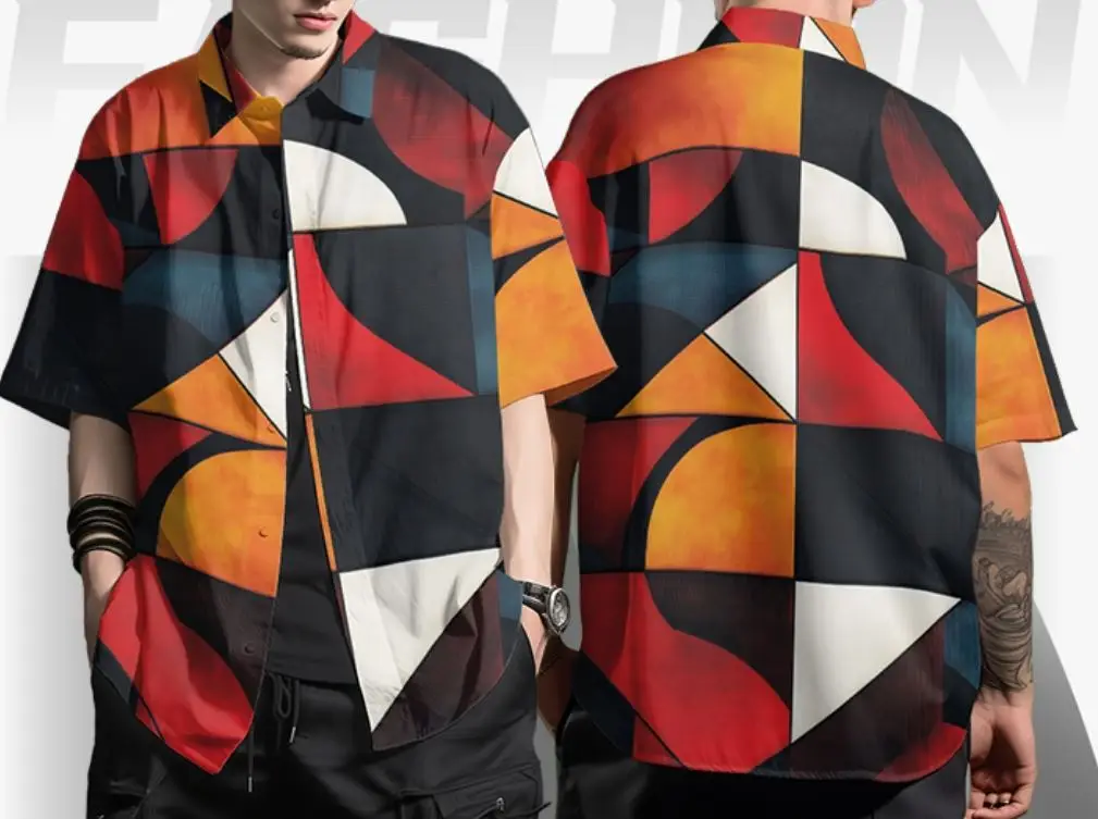 

Men's New Summer Loose Casual Short-Sleeve Shirts