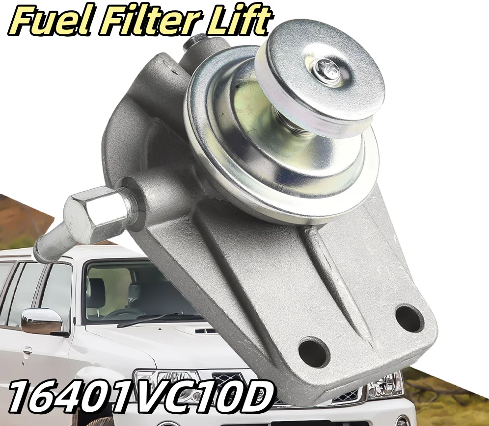 

filter lift primer pump Fuel Filter Lift Primer Pump For Nissan Patrol GU Y61 ZD30 TD42 16401VC10D Plastic diesel pump parts