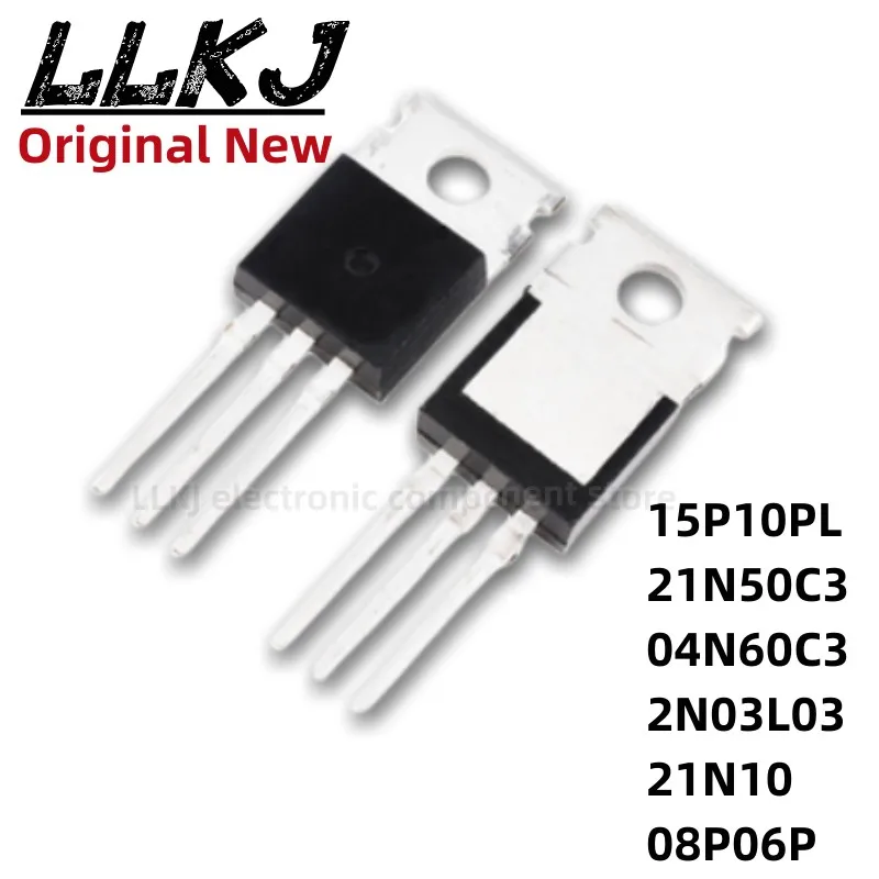 1pcs SPP15P10PL 21N50C3 04N60C3 2N03L03 21N10 08P06P TO-220 MOS FET