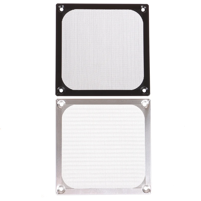 Aluminum 120mm Computer Fan Cooling Dustproof Filter Shield Case Grill Guard