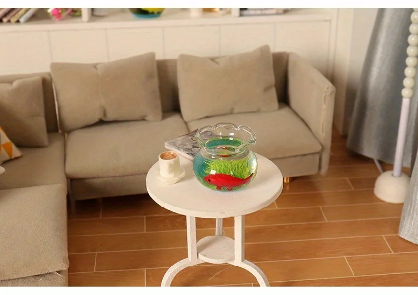 Bezauberndes Mini-Aquarium – perfekte Mikro-Landschaftsdekoration – Erstellen Sie eine bezaubernde Wasserpräsentation für Ihre Mikrolandschaft – Detail 9