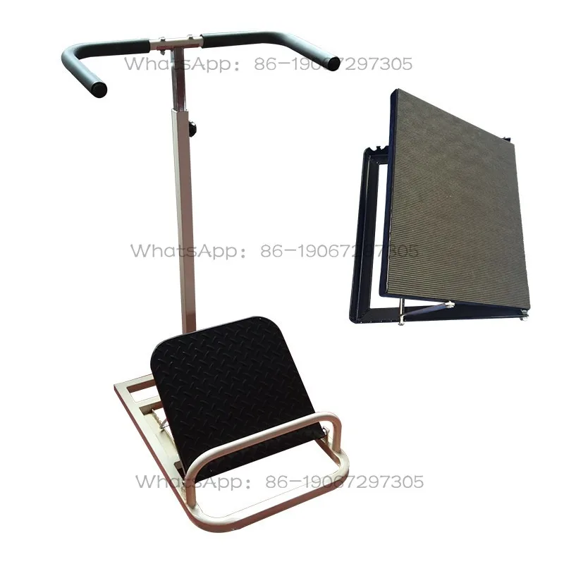 Ankle orthopedic plate with armrest Rehabilitation training equipment Foot valgus droop Lower limb exercise Incline plate