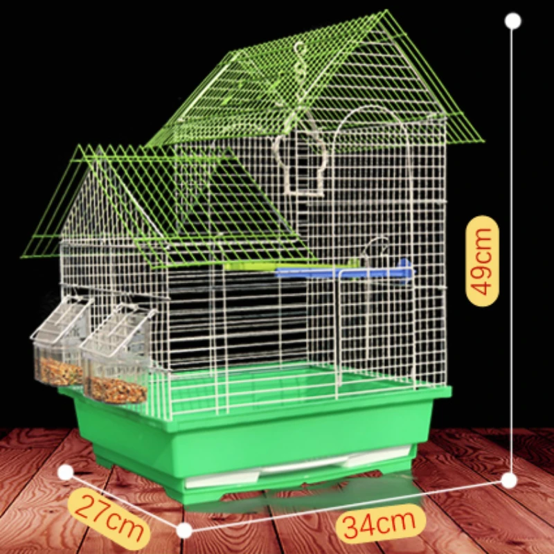 Stand Feeder Bird Cages Accessories Backpack Garden House Bird Cages Decoration Portable Gabbia Pappagallo Bird Supplies RR50BN