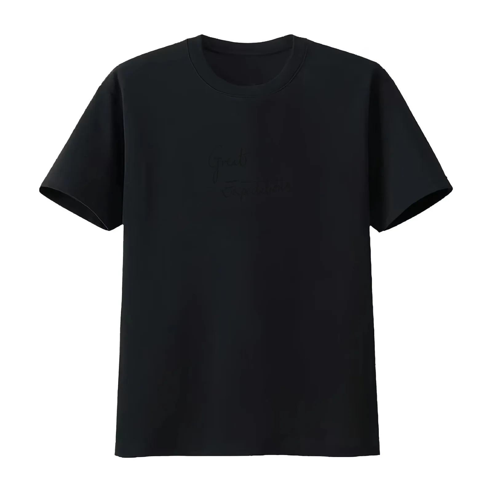 Great expectations T-Shirt Summer Casual Cotton Tee Oversized Streetwear Tops Vintage Graphic Print Loose Fit Short Sleeve