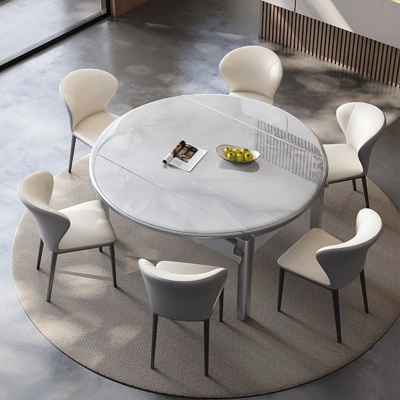 Table Salon Dinning Tables Sets Round Dining Room Set Sedentary Kitchen Furniture Table Round Dining Table Home Restaurant