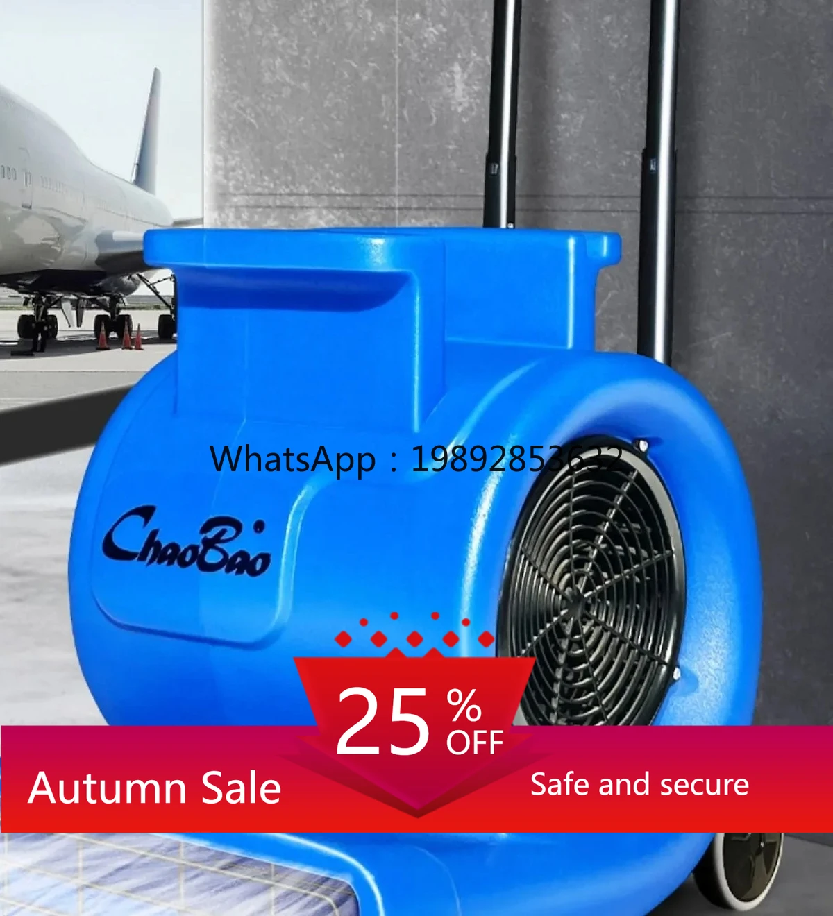 ZZ منفاخ تجاري عالي الطاقة منفاخ أرضي مجفف صناعي مزيل رطوبة المرحاض