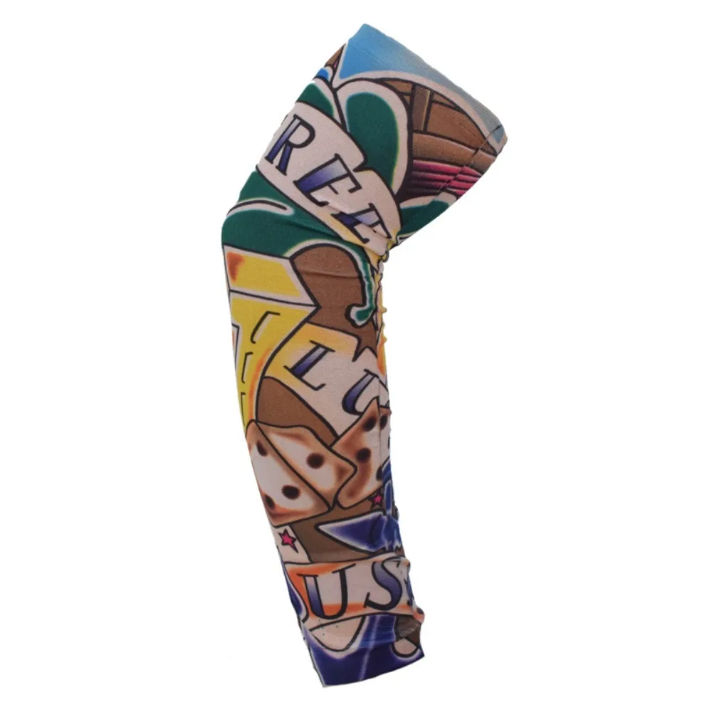 1Pcs New Sun Protection Flower Arm Sleeves Summer Cooling UV Protection Arm Cover Basketball Sportswear Arm Sleeves