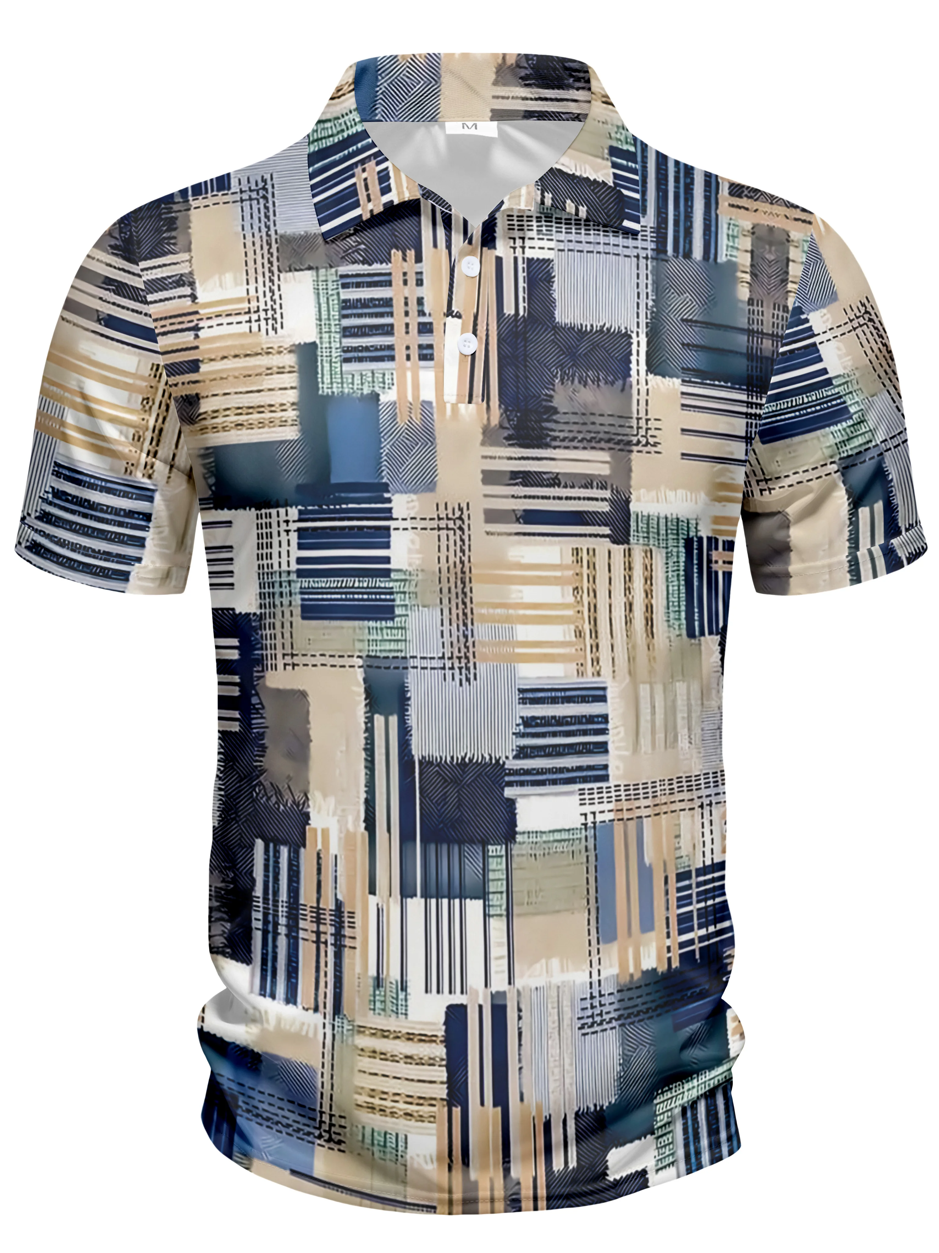 New Men's Short-Sleeved Polo for Summer Leisure, Outdoor Outings, Sports Parties Polo